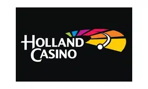 Logo van Holland Casino, de veertien vestigingen in Nederland