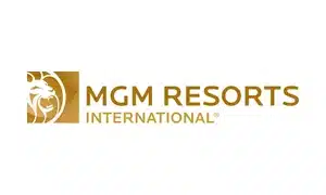 Logo van MGM Resorts International, eigenaar van LeoVegas